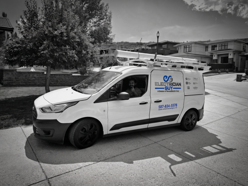 ElectricanGuyVan clean